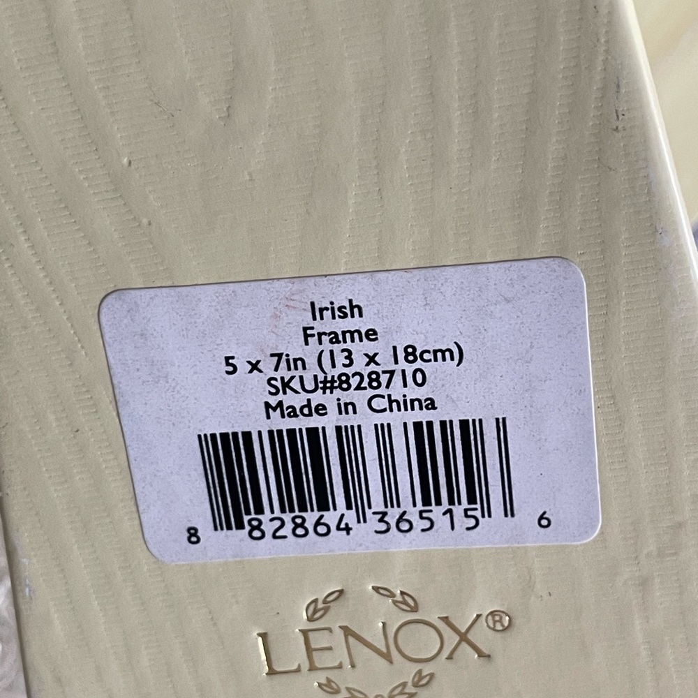 Lenox Irish Frame - Picture 3 of 3